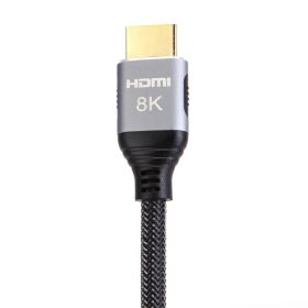 Ultra-Clear Audio and Video Cable With Nylon Braided Mesh (Option: 2M)