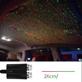 Star Light Projector Party Lights USB LED Light Interior Lighting LED Interior Car Lights Starry Sky Galaxy Night Lights (Option: Style7)