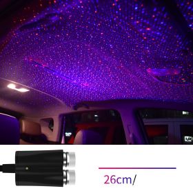 Star Light Projector Party Lights USB LED Light Interior Lighting LED Interior Car Lights Starry Sky Galaxy Night Lights (Option: Style6)