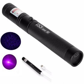 USB Android Charging Laser Torch (Option: Blue purple light-USB)