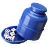 1pc Dice & Dice Cup Set; Bar Sieve Thickened Combination With Bottom Holder; Outdoor Table Game Accessories