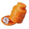 1pc Dice & Dice Cup Set; Bar Sieve Thickened Combination With Bottom Holder; Outdoor Table Game Accessories