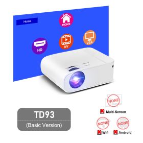 Home HD Wireless Portable Mobile Phone Projector (Option: Basic Edition-AU)